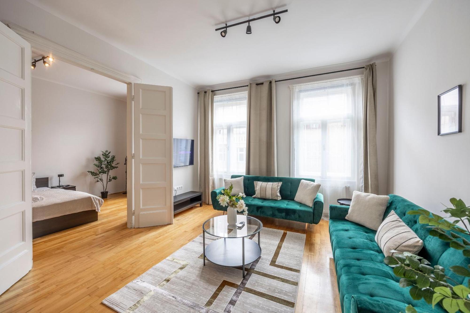 Stylish & Cozy City Center Apartment By Prestige Homes Budapest Eksteriør billede